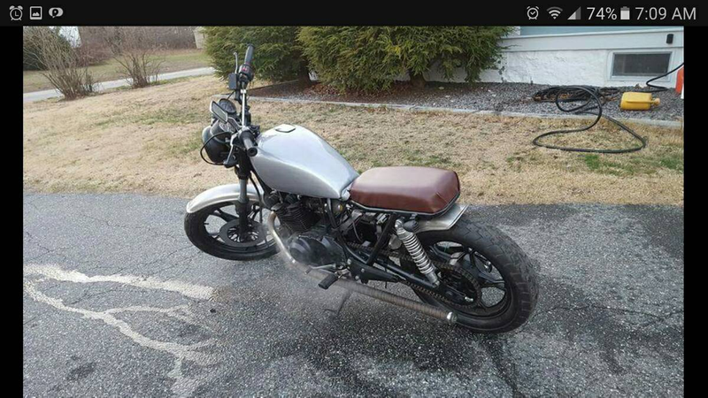 Illustration for article titled Good/Bad idea? 87 Suzuki GS450 "cafe" style